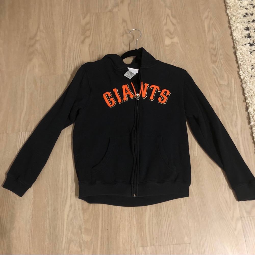 MLB Giants zip up hoodie
